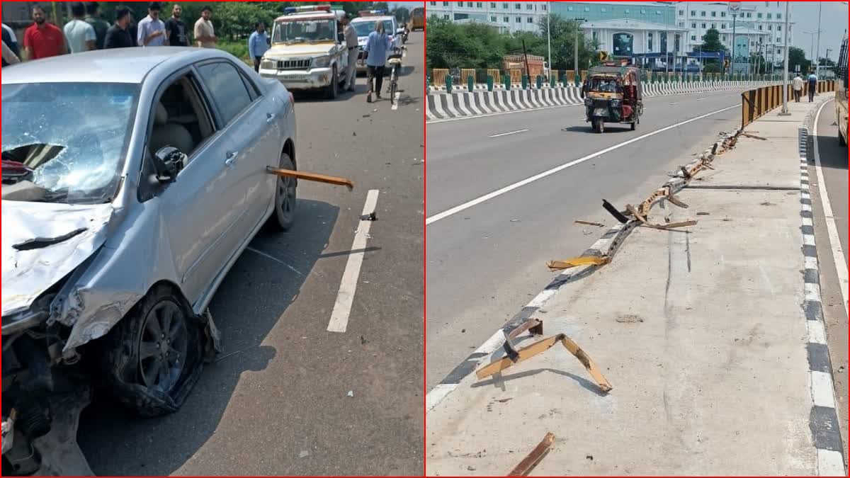 Road accident in Rewari