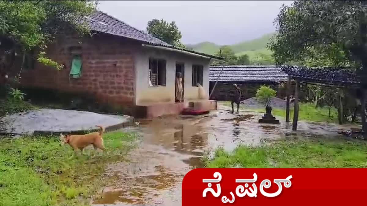 A village of Chikkamagaluru District without electricity since independence