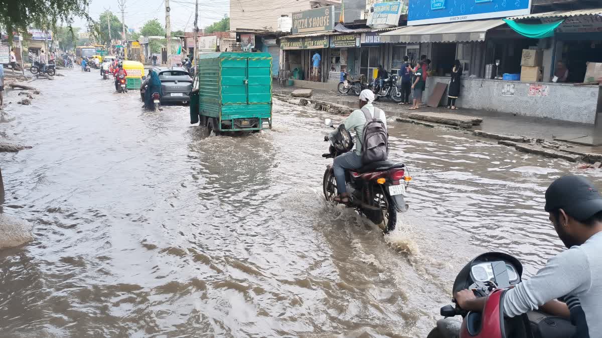 Rain in Haryana