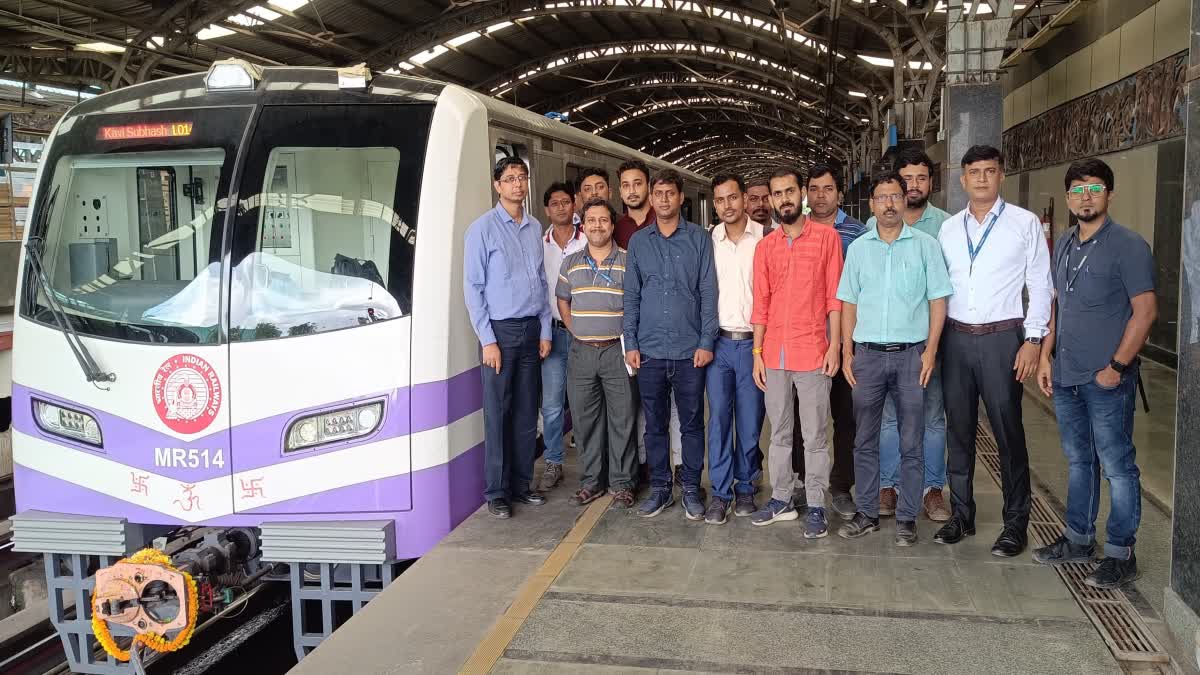 Chinese Rake in Kolkata Metro