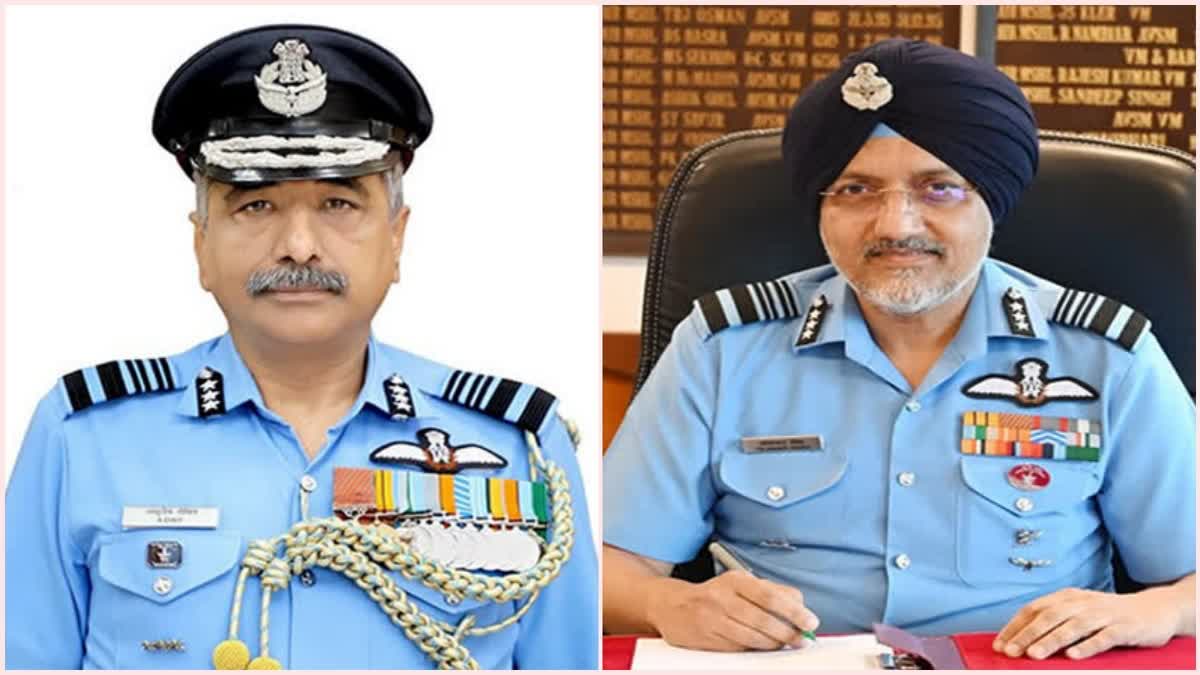 ASHUTOSH DIXIT  TEJINDER SINGH  NEW CENTRAL AIR COMMANDER CHIEF  AIR FORCE NEW DEPUTY CHIEF