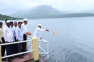 Morbe Dam Overflows