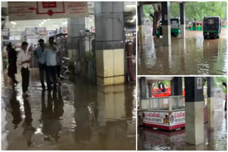 Heavy Rain Water in Vijayawada