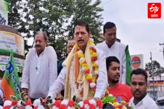 MP Mission Ranjan Das in Karimganj