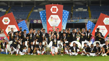 NorthEast United FC thrashed defending champion Mohun Bagan Super Giants to bag the Durand Cup 2024 in the Kolkata on Saturday. Gurmeet Singh was the star of the match, who has produced a save in the penalties. This is the Highlanders maiden Durand Cup title and their first ever silverware in Indian football.