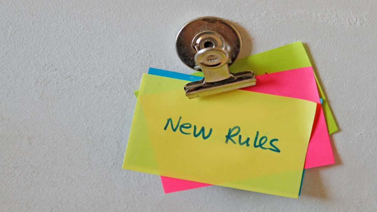 New Rules From 1st November 2023