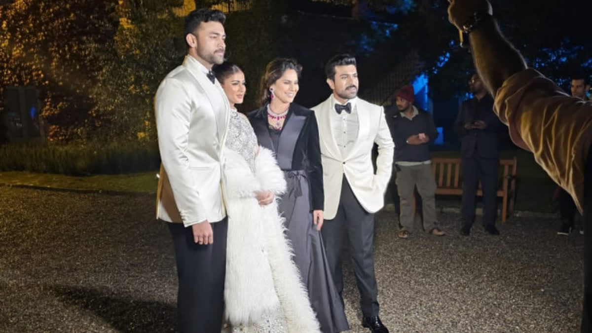 Varun Tej-Lavanya Tripathi wedding: Mega and Allu family come together for a star-studded cocktail party