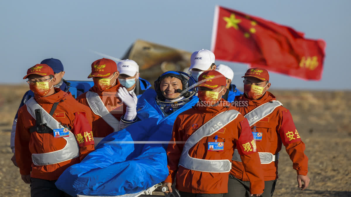 China's Shenzhou-16 astronauts land safely