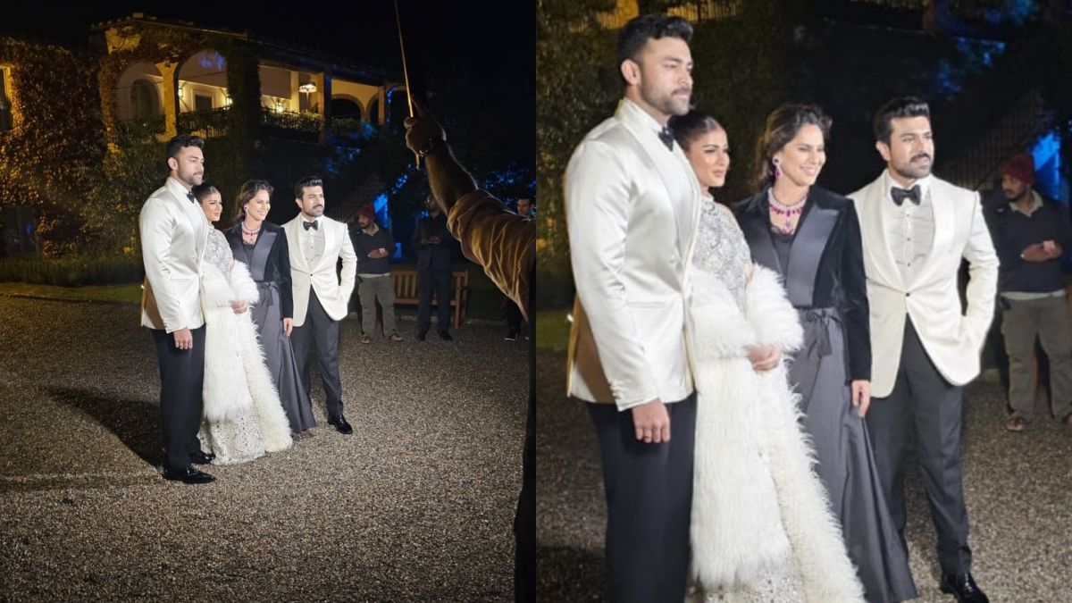 Varun Tej Lavanya Tripathi wedding cocktail party