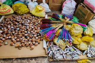 huge quantity of cracker seized