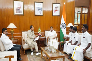 Chief Minister of Tamil Nadu MK Stalin dashed off a letter to Union Minister of State for External Affairs V Muraleedharan appealing to him to take necessary steps to release all fishermen arrested by the Sri Lankan Navy and fishing boats seized by them. "I am sending this letter through our Parliamentary delegation led by TR Baalu MP to bring to your notice the serious issue of repeated arrest of our Indian fishermen by the Sri Lankan Navy. The frequency of such incidents has been increasing at an alarming rate in the past few months."