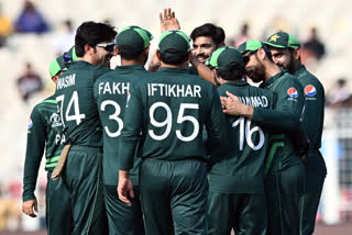 Pakistan pace duo of Shaheen Afridi and Mohammad Wasim Junior picked three wickets each to bundle out Bangladesh for 204 in the World Cup league stage game.
