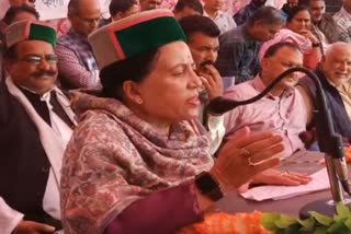 MP Pratibha Singh Targeted BJP In Mandi