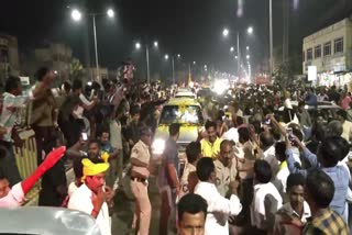 Chandrababu Receives an Extraordinary Welcome