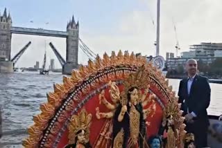 Durga Immersion at Thames River