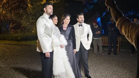 Varun Tej Lavanya Tripathi wedding cocktail party