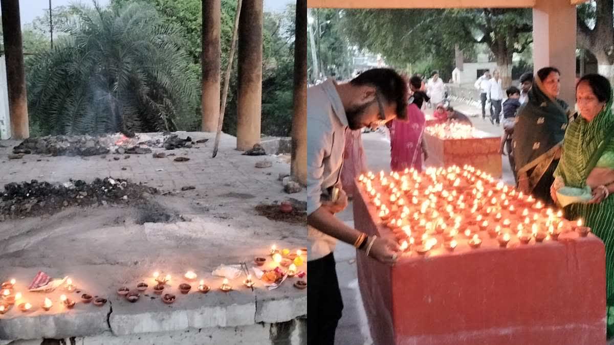 RATLAM DIWALI IN CREMATORIUM