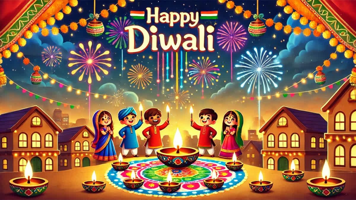 May your home shine with love and prosperity this Diwali