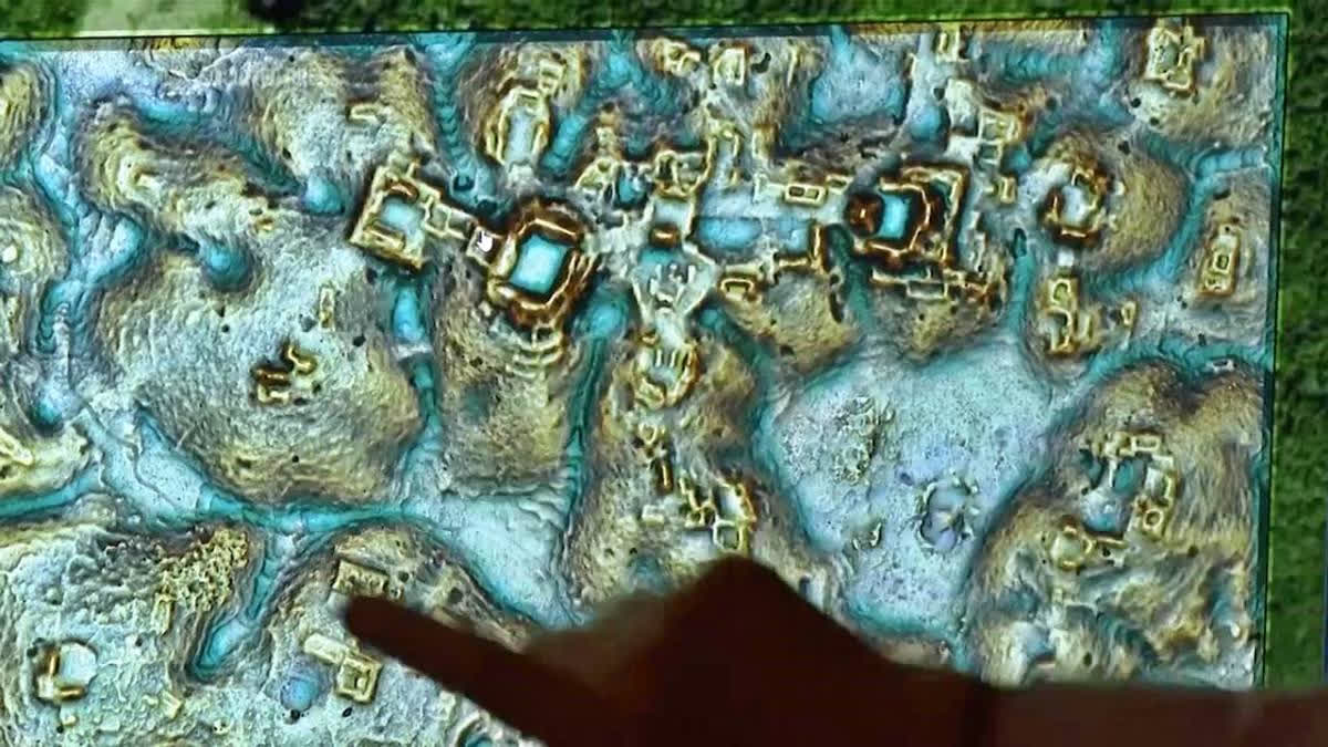 Mayan Using A Computer Scientists Detect Traces Of An Ancient Mayan City In Mexico Using Laser ...