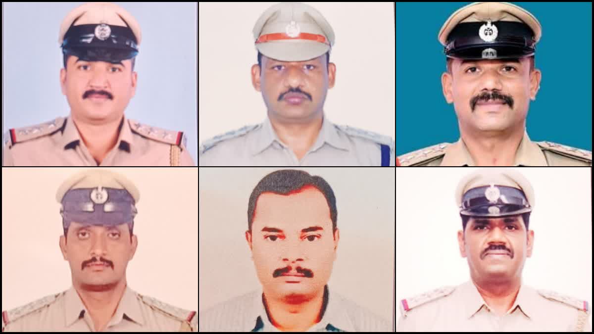 Padak Awarded 6 police officers