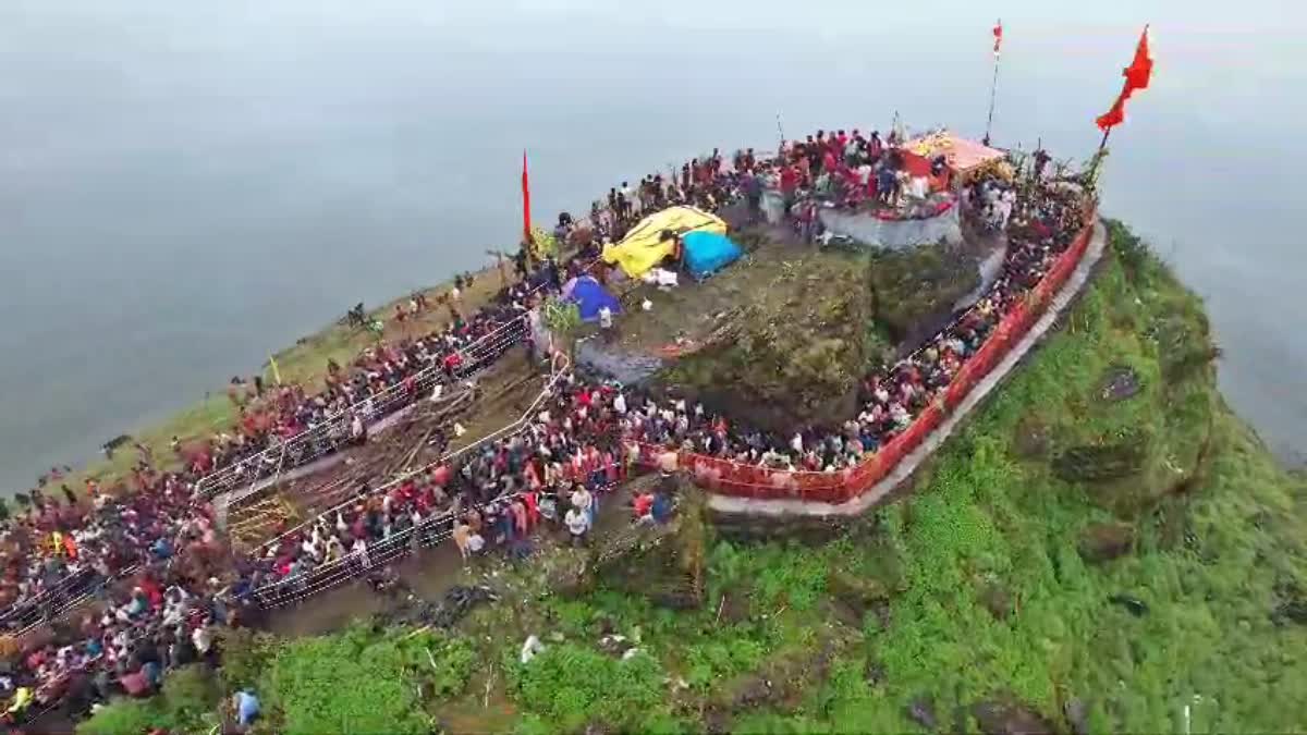 Drone View of Deviramma Hill