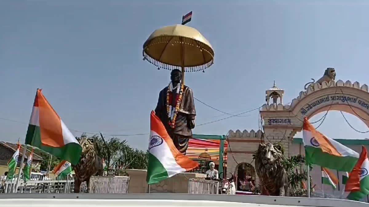 સરદાર પટેલની પ્રતિમાની તસવીર