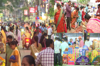 HUGE PUBLIC IN MARKET FOR DIWALI