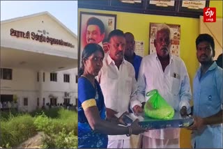 ஊராட்சி ஒன்றிய அலுவலகம், சுரேஷ் அலுவலக ஊழியர்களுக்கு வழங்கிய தீபாவளி பரிசு