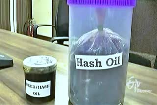 Police Seized Hash Oil in Hyderabad