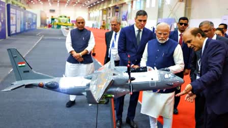 TATA AIRBUS FACILITY  INDIA DEFENCE JOURNEY  PRIME MINISTER NARENDRA MODI