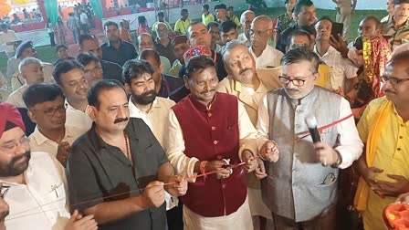 arjun-munda-inaugurated-kali-puja-pandal-on-diwali-in-saraikela