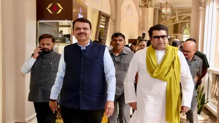 Devendra Fadnavis and Raj Thackeray