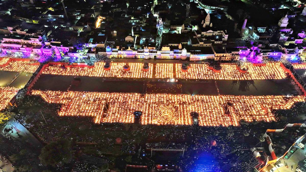 Ayodhya Sets Guinness World Records With 25 Lakh Diyas Lit