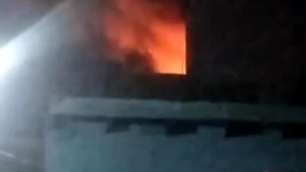 According to Fire department officials, the blaze erupted around 02:15 am at the factory in Waluj MIDC area