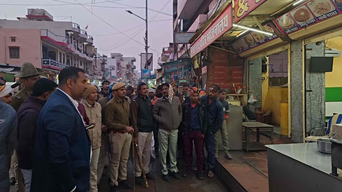 Administration at Mehandipur Balaji Dham on alert mode