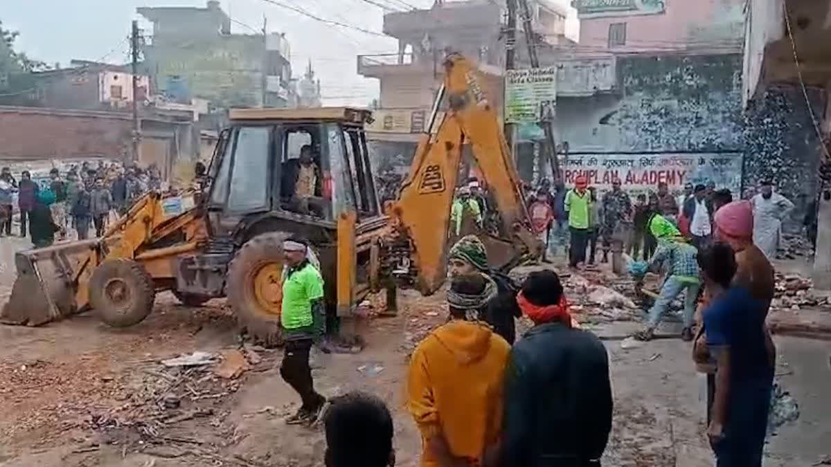 Bulldozer run on Bhilai