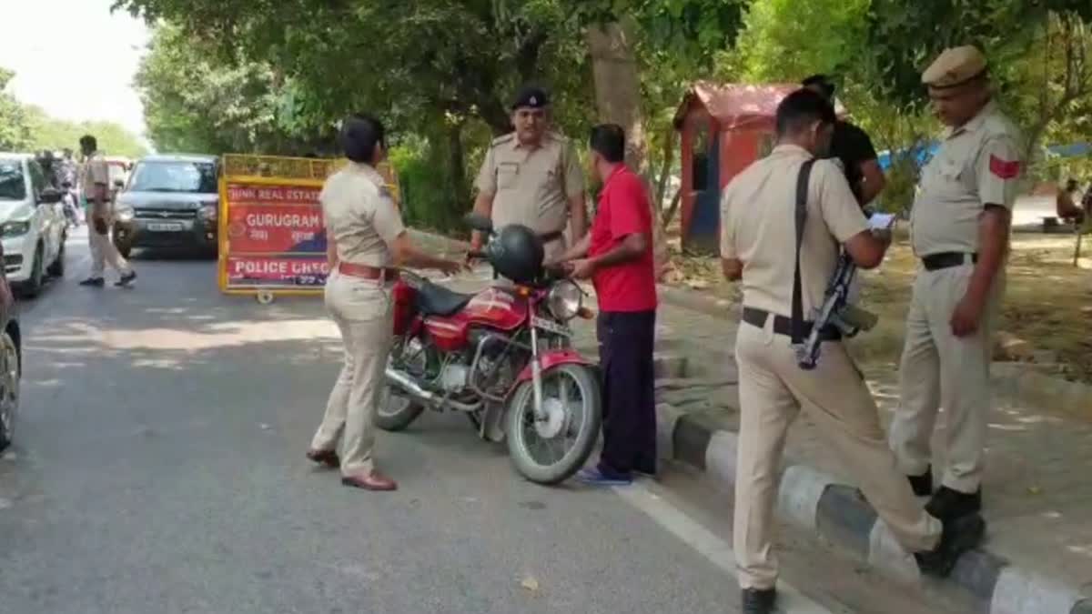 security-tight-in-gurugram-for-new-year-celebrations-police-keeping-close-eye-on-hoodlums-and-stuntmen