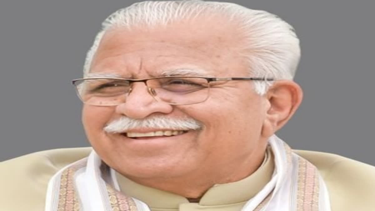 Haryana Chief Minister Manohar Lal Khattar (Source: Manohal Lal Khattar X handle)