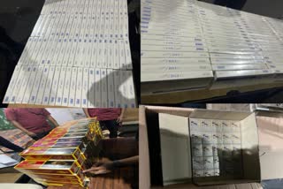 directorate of revenue intelligence seized illegal cigarettes worth 2 crore 40 lakh rupees at mumbai