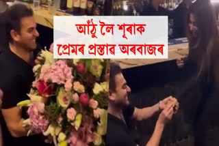 WATCH: Sshura Khan shares proposal video, Arhaan cheers as Arbaaz goes down on knees