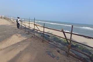 In Puducherry 3 student 1 person got caught in the sea wave and were dragged into the sea search operation is intense