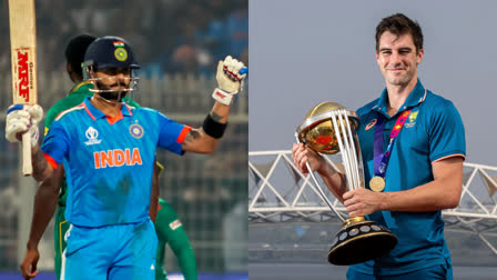 Cricketer Of The Year  Pat Cummins Virat Kohli  ICC Awards 2023  ക്രിക്കറ്റര്‍ അവാര്‍ഡ്