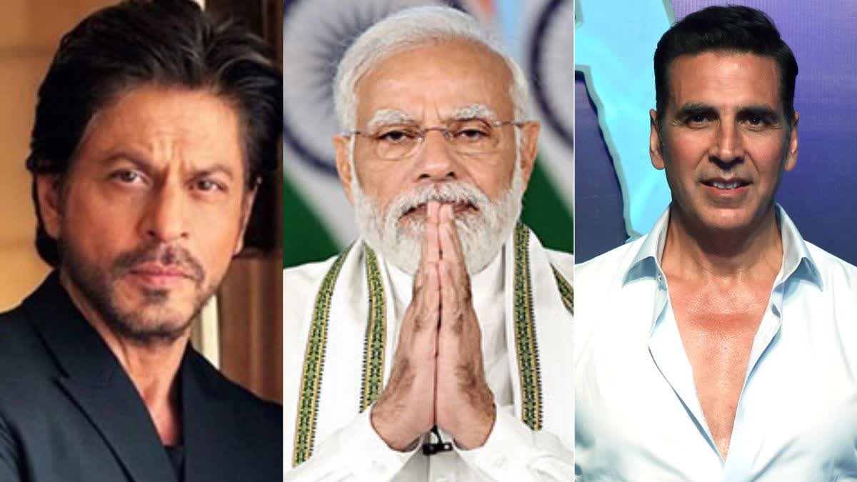 SRK, PM Narendra Modi, Akshay Kumar