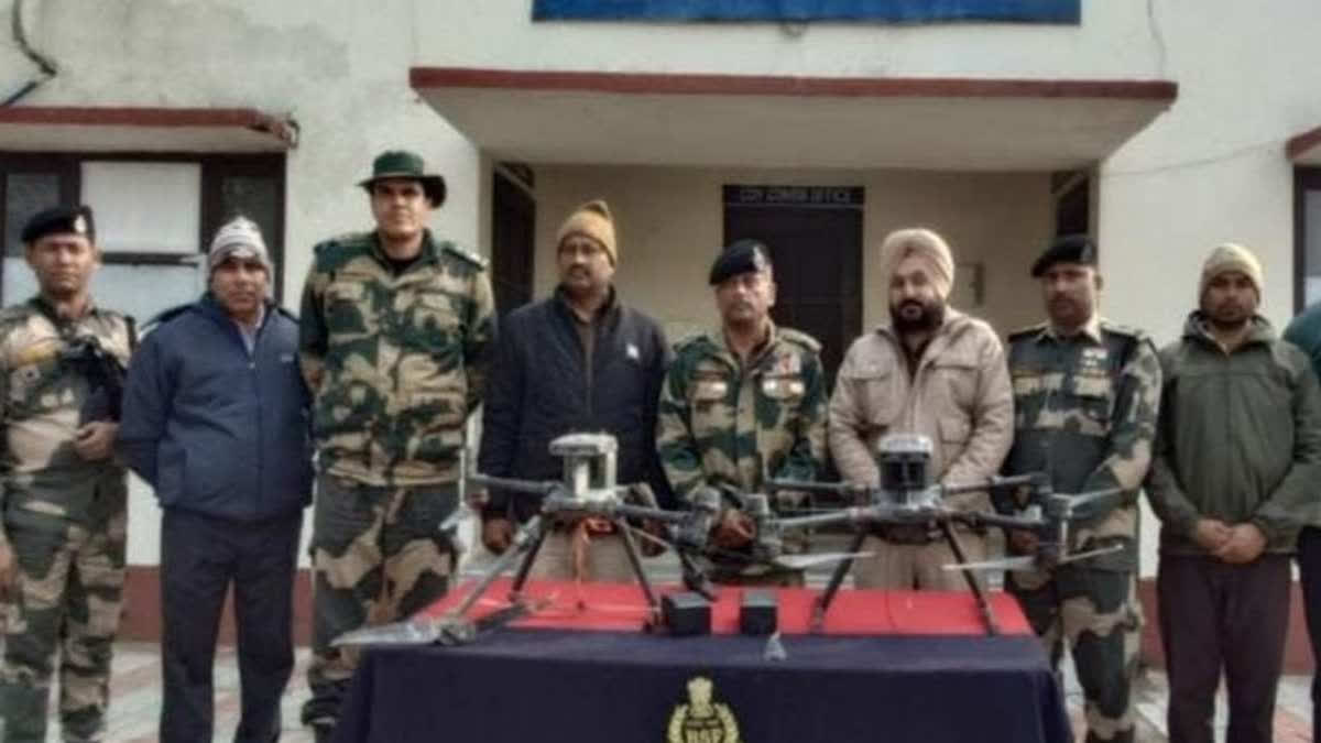 BSF recovers 3 Pakistani drones along Punjab border