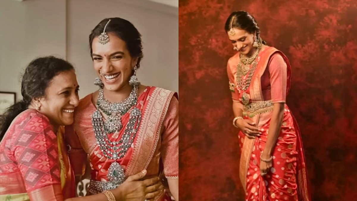 From Engagement To Wedding Day: Newlywed PV Sindhu's Ethereal Bridal Look