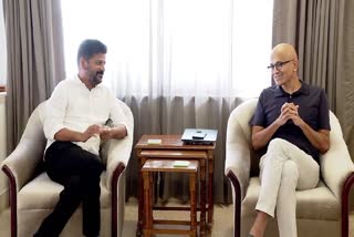 CM Revanth Meets Satya Nadella