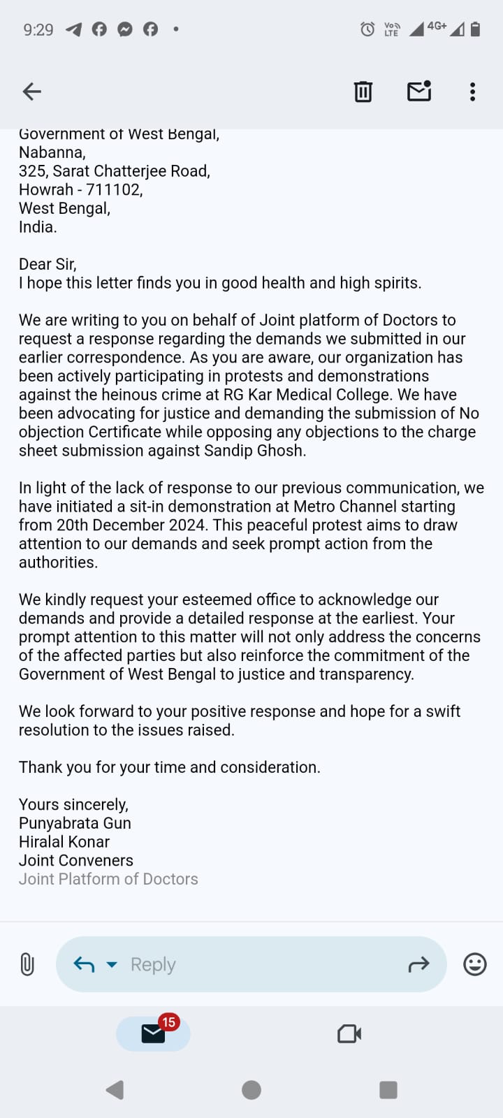 Joint Platform of Doctors