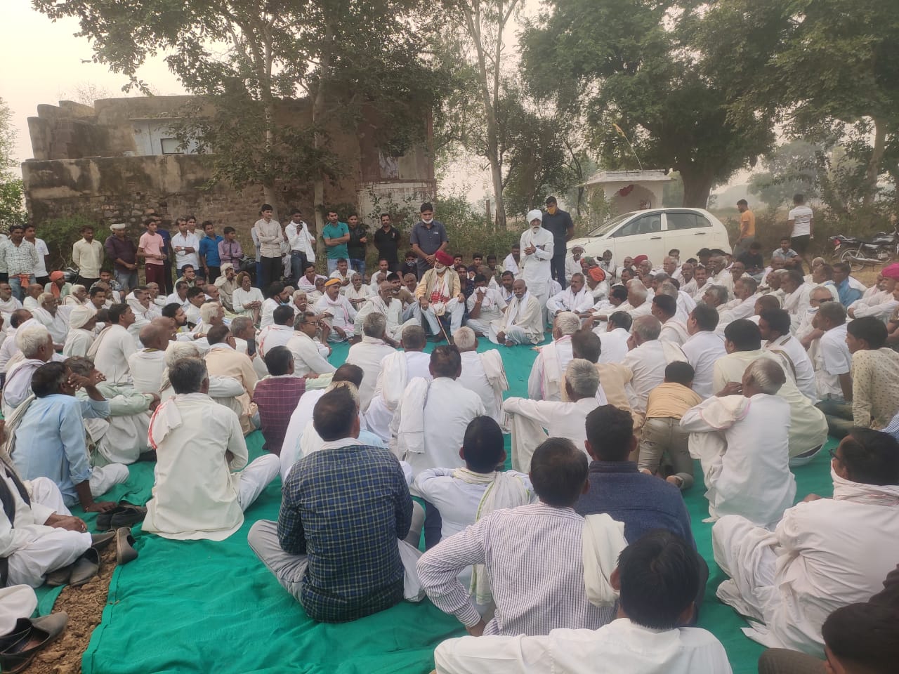 Mahapanchayat in Gudla village, Gurjar reservation movement latest news