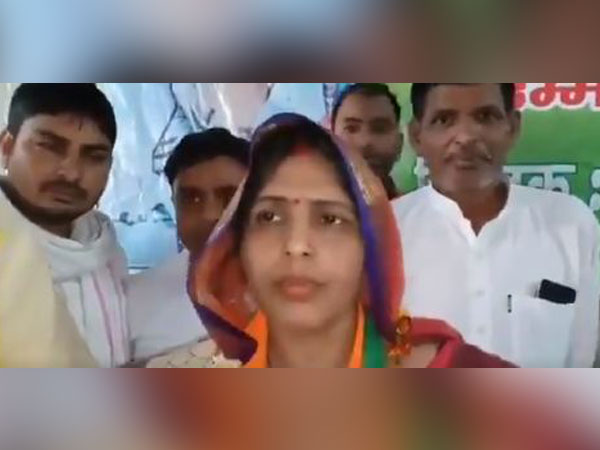 BJP's candidate from Bharatpur Lok Sabha seat of Rajasthan, Ranjeeta Koli