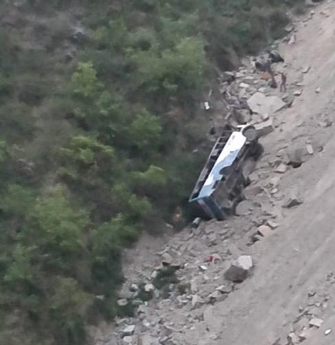 bus accident in chamba